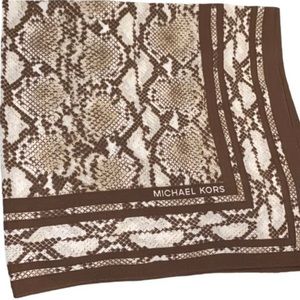 NWT- Michael Kors Scarf Snakeskin